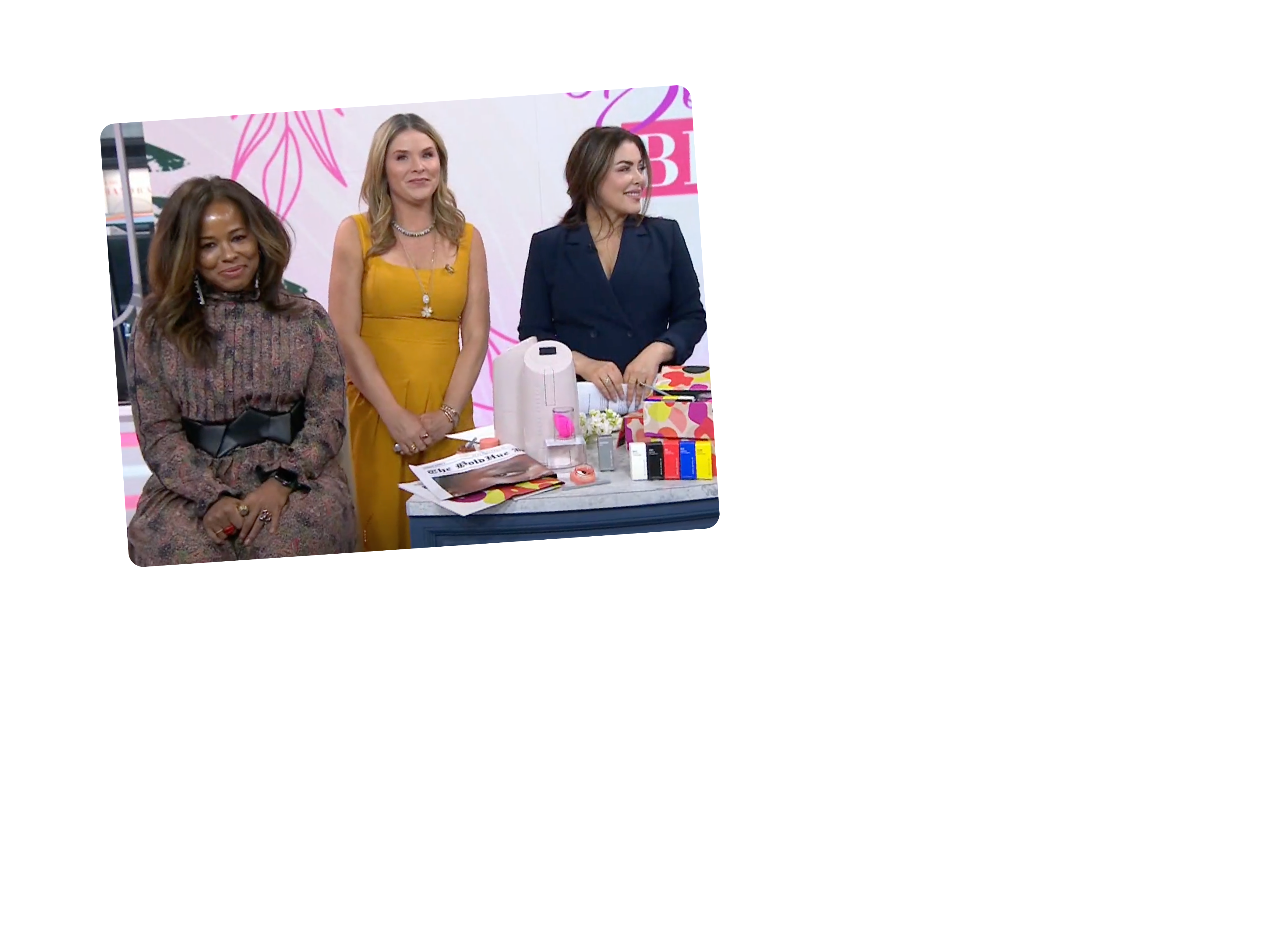 today show logo with a screen clipping of the featured video on the today show